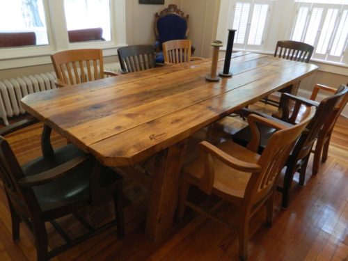 Reclaimed Wooden Farm Table Center Valley PA 2
